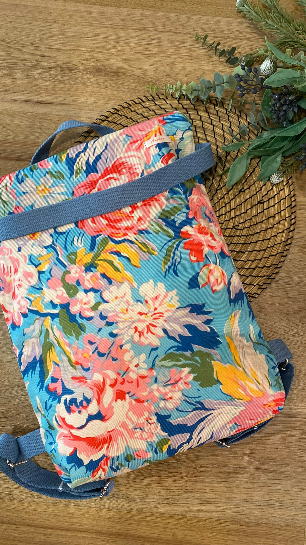 Zaino “Altrove” Fiori vintage