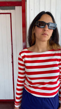 Carica l'immagine nel visualizzatore di Gallery, Maglia scollo barchetta rossa
